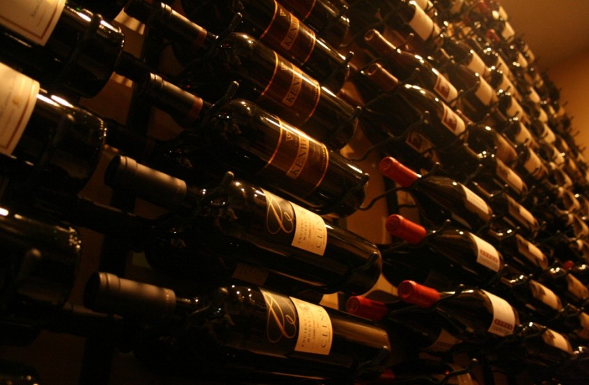 Extensive Wine Cellar